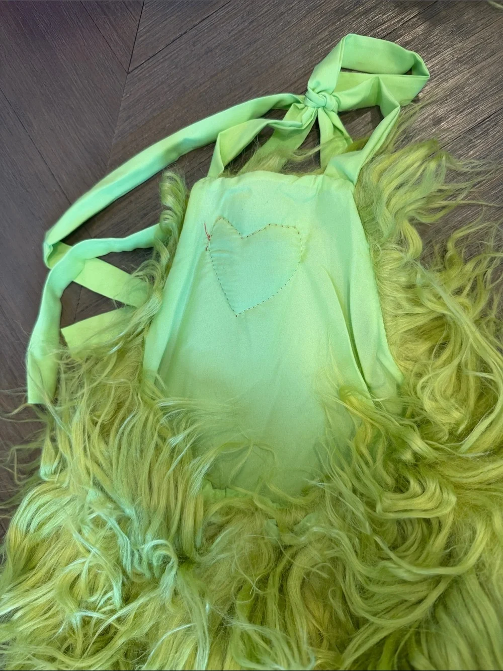 TODDLER Grinch outfit with matching legs!